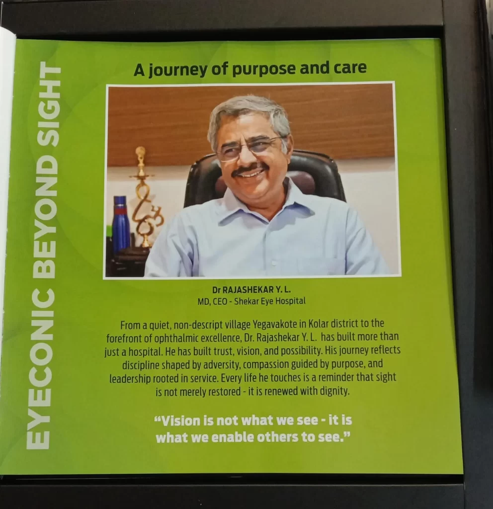 Dr. Rajashekar Y.L. Featured in "The League Extraordinaire" — The New Indian Express's Premium Coffee Table Book